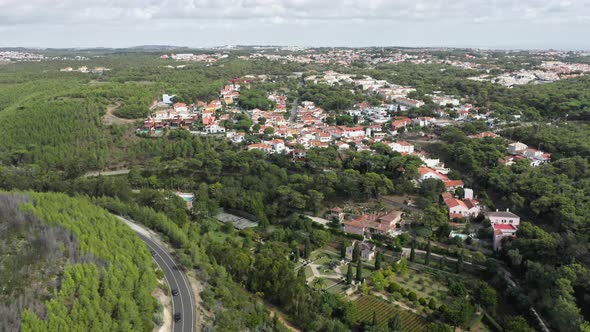 Cascais City Surrounded Woods Portugal