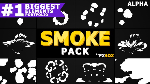 Smoke Elements Collection | Motion Graphics Pack alt
