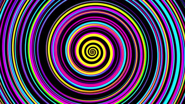 Color Vortex Tunnel