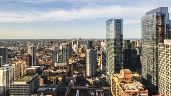 Chicago West Loop Time Lapse - USA