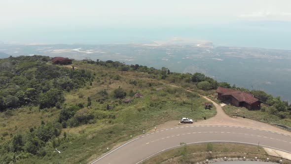 Panoramic view of  Bokor National Park, Kampot Province, Cambodia