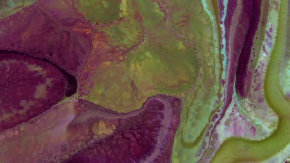 Psychedelic Galactic Paint Texture Background  alt