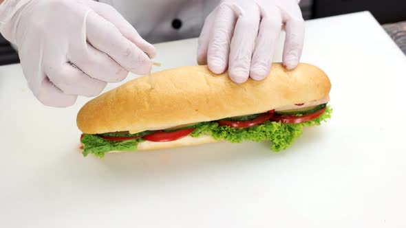 Hands of Chef, Sandwich