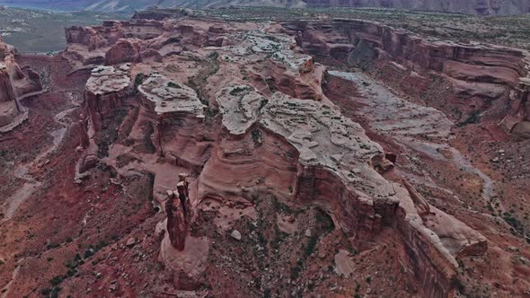 Red Rock of Mountain National Park Utah US