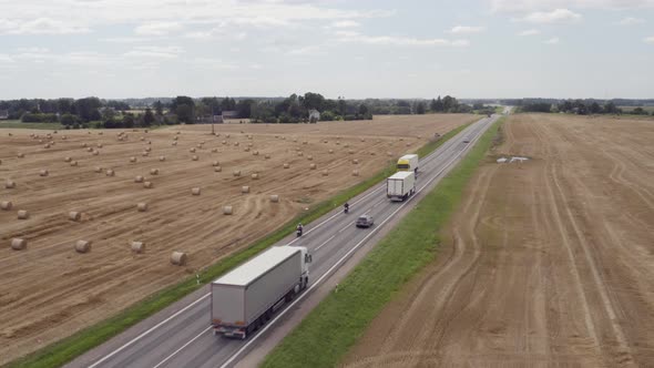 Trucks On The Road