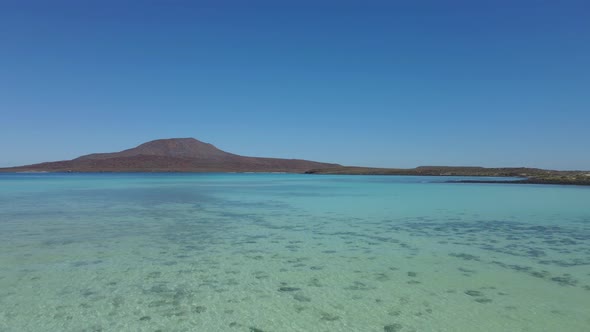 Shallow Turquoise Ocean Water