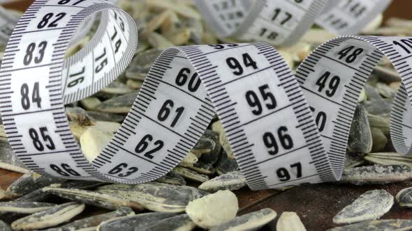 Sunflower Seeds And Measurement