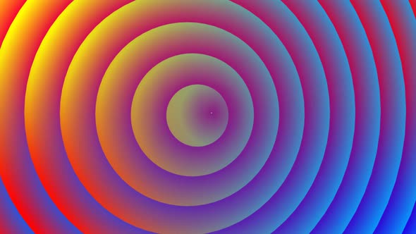 Gradient Circle Abstract Background