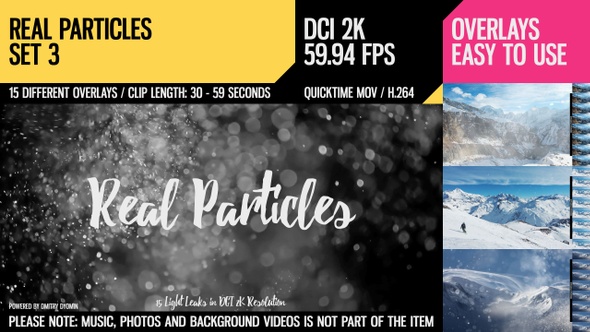 Real Particles (HD Set 3)