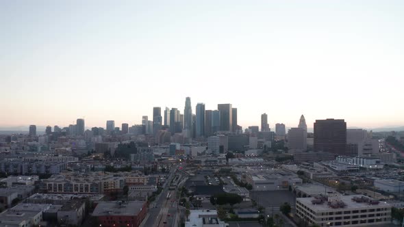 Downtown Los Angeles Aerial Los Angeles.