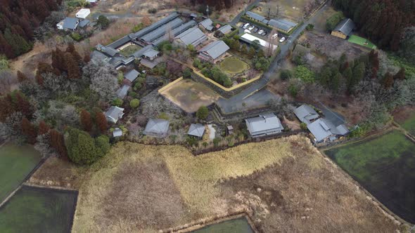 The Aerial view of Kumamoto