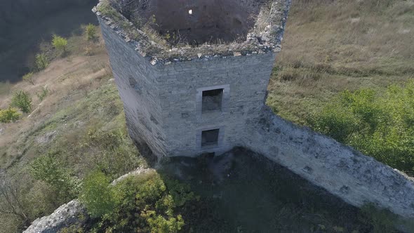 Tower at Skala-Podilsky Castle