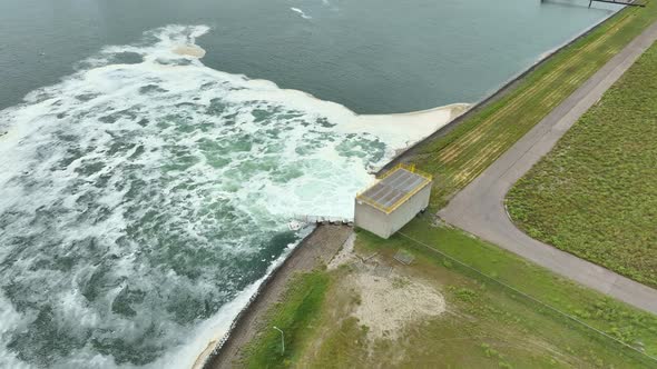 Treatment Water Discharging into the Ocean Causing Pollution