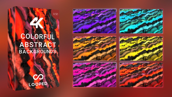 Abstract Organic Lava Pack