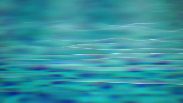 Pool Water Background with Wavy Clear Fresh Water