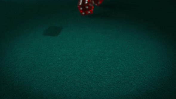 Dice rolling, Slow Motion alt