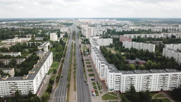 Moscow Avenue In The City Of Vitebsk 35