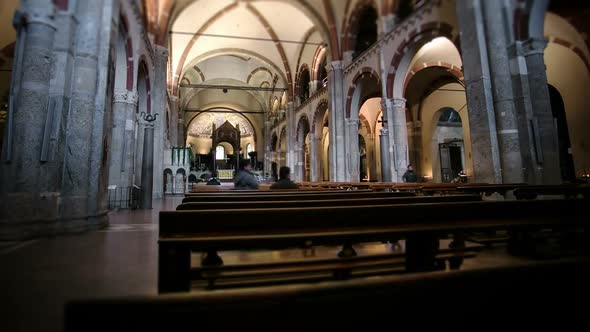 Basilica of Sant'Ambrogio, interior
