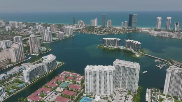 South Miami and MidBeach Ocean Coastline