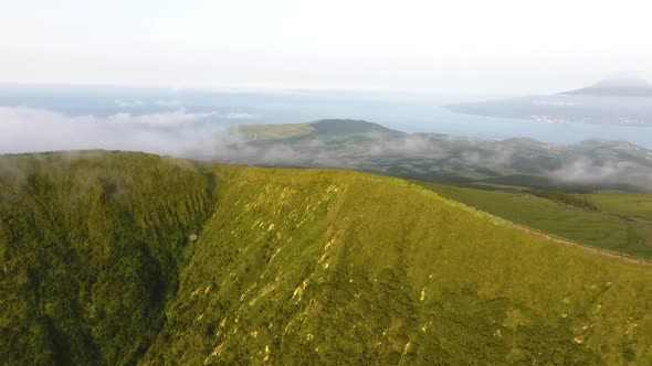 The Caldeira on the Island Faial