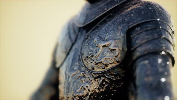 Armour of the Medieval Knight. Metal Protection of the Soldier alt