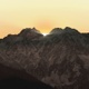 Sunrise The sun rises behind the mountains Timelapse - VideoHive Item for Sale