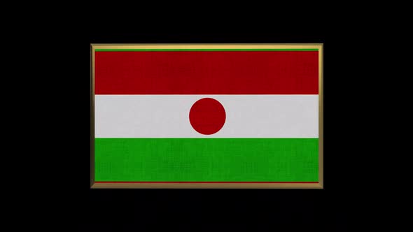 Niger 3D Flag