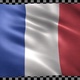 France waving flag looped - VideoHive Item for Sale