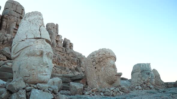 Sculptures, Nemrut Mountain, Turkey