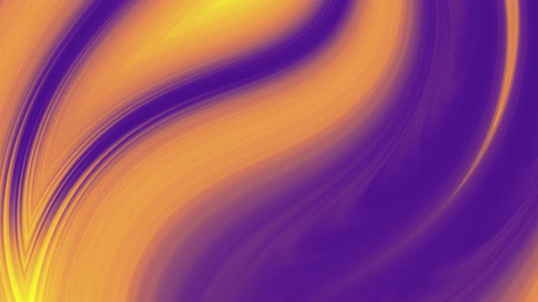 Abstract Wavy Curvy Colorful Background 4K