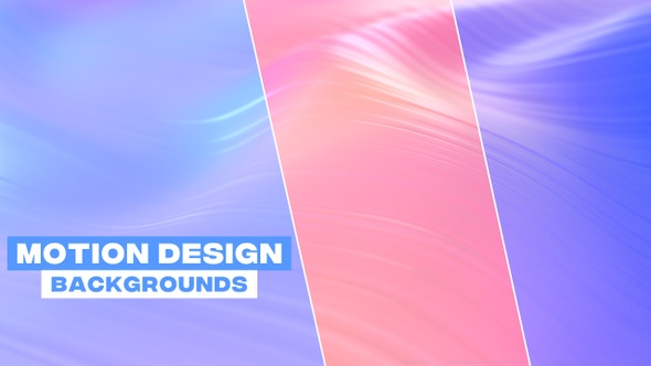 Soft Colorful Gradient Flowing Shapes