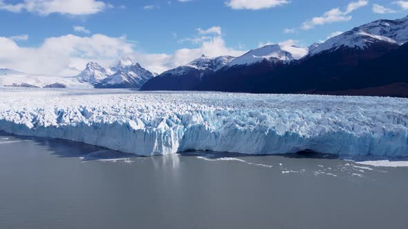 Patagonia landscape. Famous city of El Calafate at Patagonia Argentina