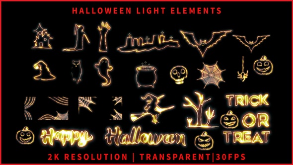 Halloween Light Elements FX