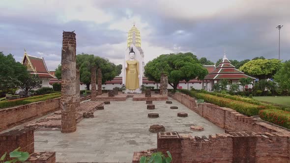 Phitsanulok BuddismAerial Shot of Phitsanulok BuddismPhitsanilok Province, Thailand