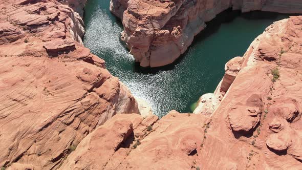 Aerial View of the Colorado River 