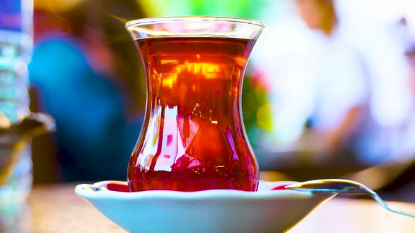 Turkish tea glass beaker