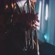 A trumpeter intensely plays the trumpet in his apartment - VideoHive Item for Sale