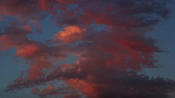 Time Lapse Sunset Clouds