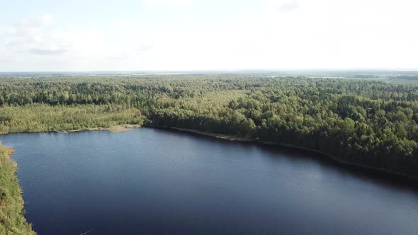 A Birds Eye View Of Krasnodvorskoye Lake 06