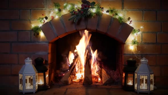 Christmas Fireplace