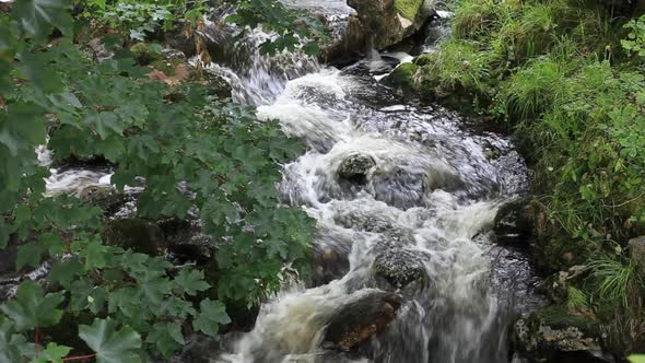 Stream near Doochary in County Donegal in Ireland