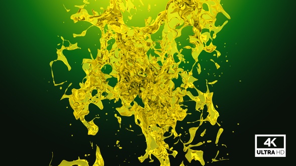 Olive Oil Splash Collision alt