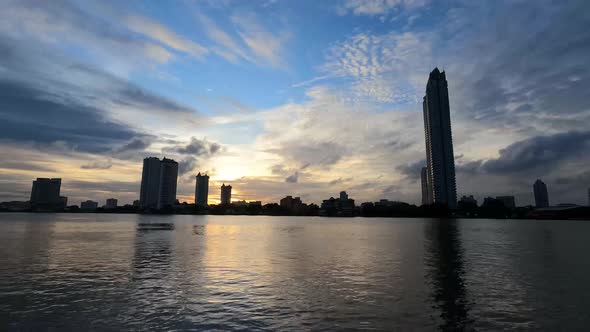 Sunset Sky in Bangkok