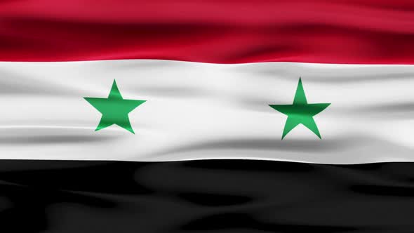 Siria Flag Waving