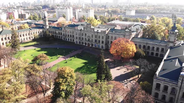 Kyiv Polytechnic Institute. Aerial View. Kyiv. Ukraine.