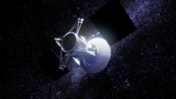 Magellan Spacecraft Approaching to Venus