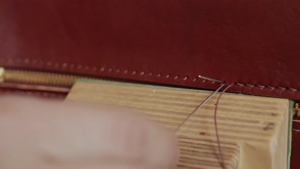 Sewing of Leather