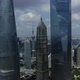 SHANGHAI, CHINA Aerial Pudong Towers - VideoHive Item for Sale