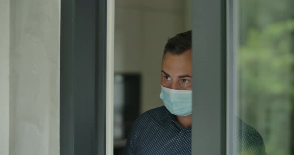 Opening the Door in Surgical Mask