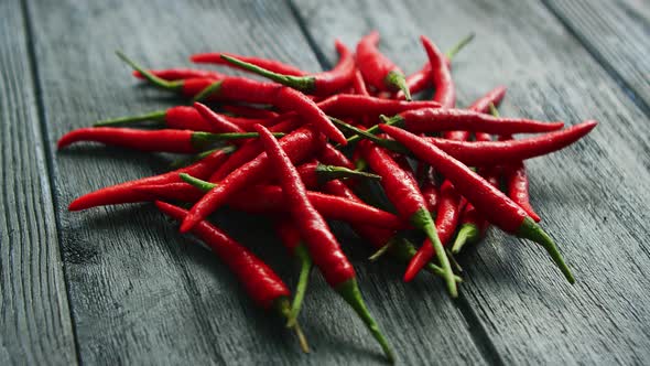 Heap of Red Hot Peppers